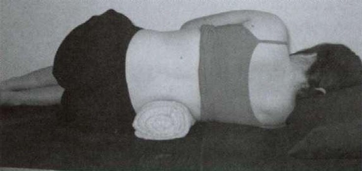 woman with neck pain